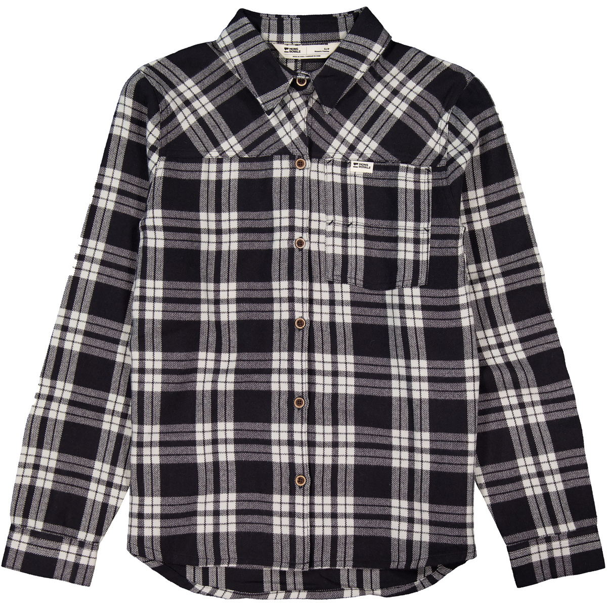 Image of Mons Royale Damen AT Merino Flannel Bluse