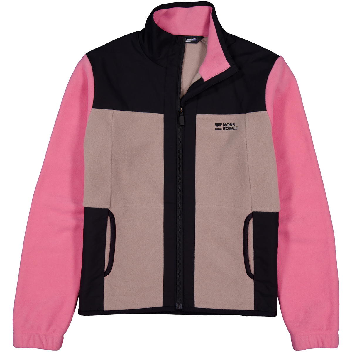 Image of Mons Royale Damen Pileup Wool Fleece Jacke