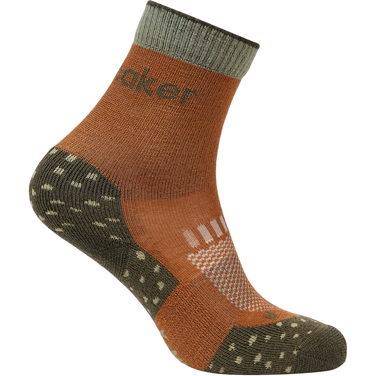 Icebreaker Kinder Hike+ Light Crew Socken (Größe 24 , braun)