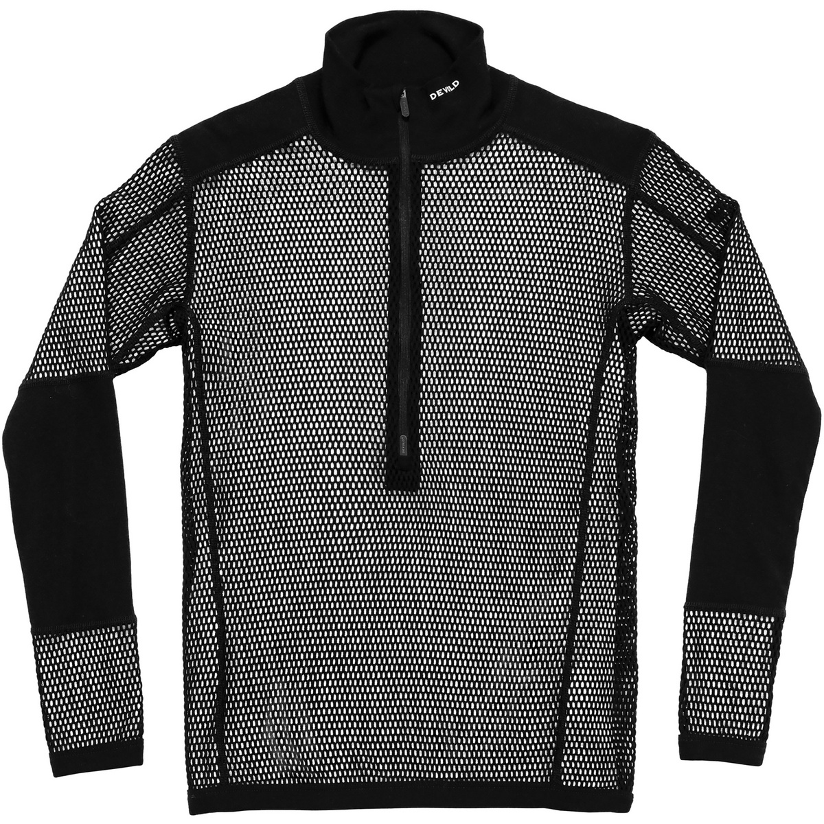 Image of Devold Herren Wool Mesh Pro Zip Neck Longsleeve
