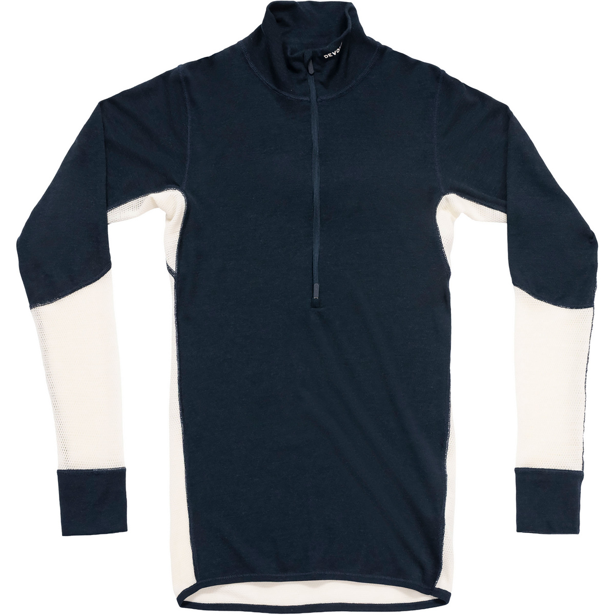 Image of Devold Herren Wool Mesh 190 Zip Neck Longsleeve