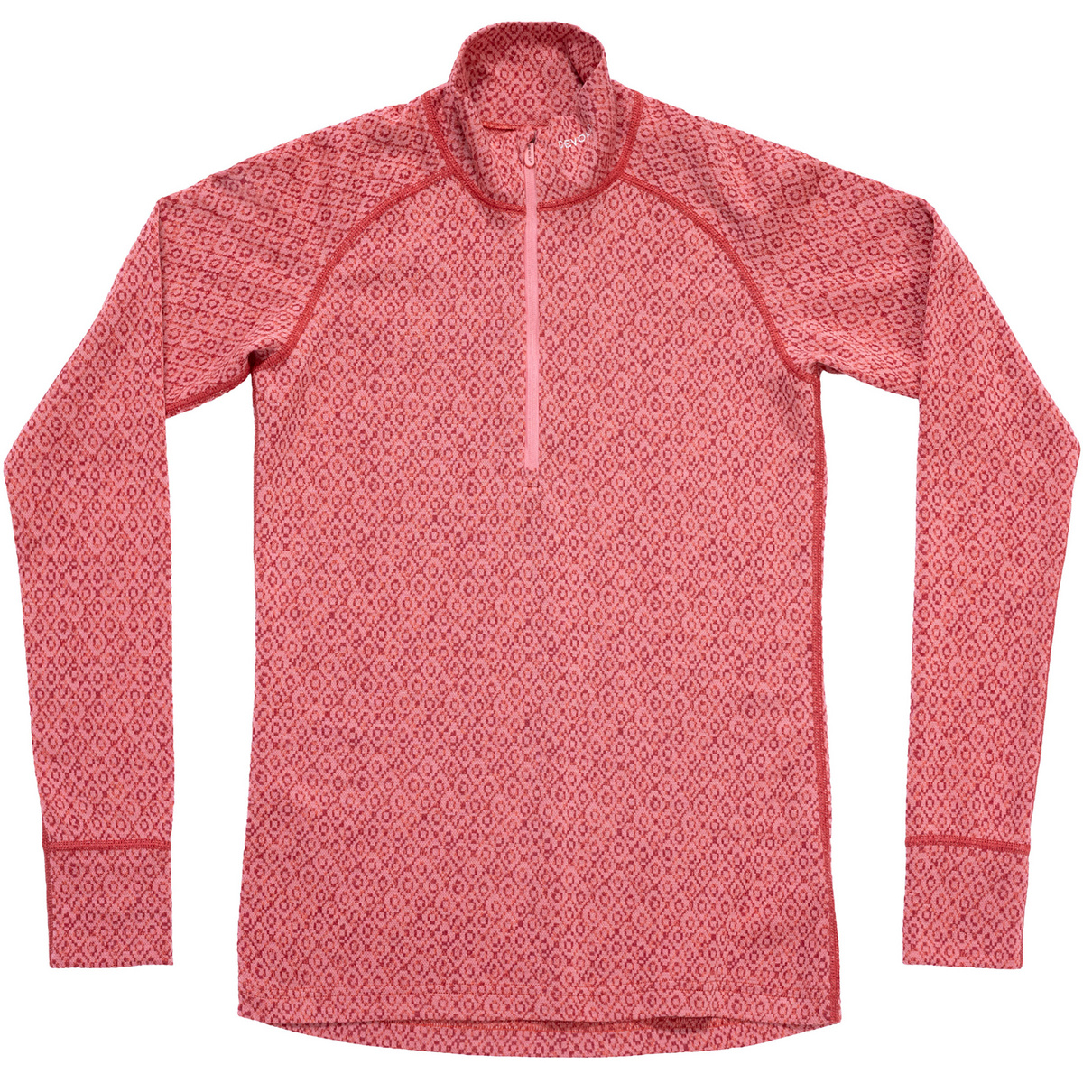 Image of Devold Damen Signature Silk 230 Zip Longsleeve