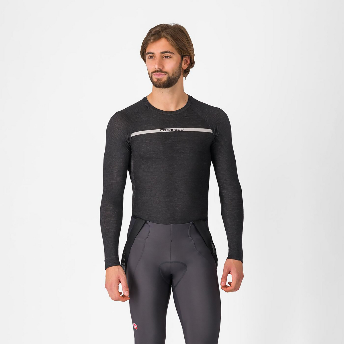 Image of Castelli Herren Merino Seamless Longsleeve