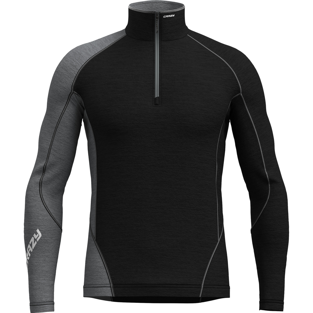 Image of Crazy Herren Fahrenheit Zip Longsleeve