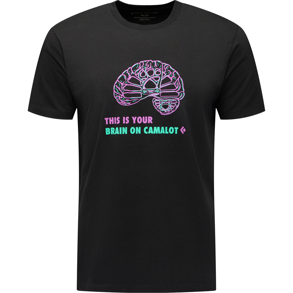 Image of Black Diamond Herren Brain On Camalot T-Shirt