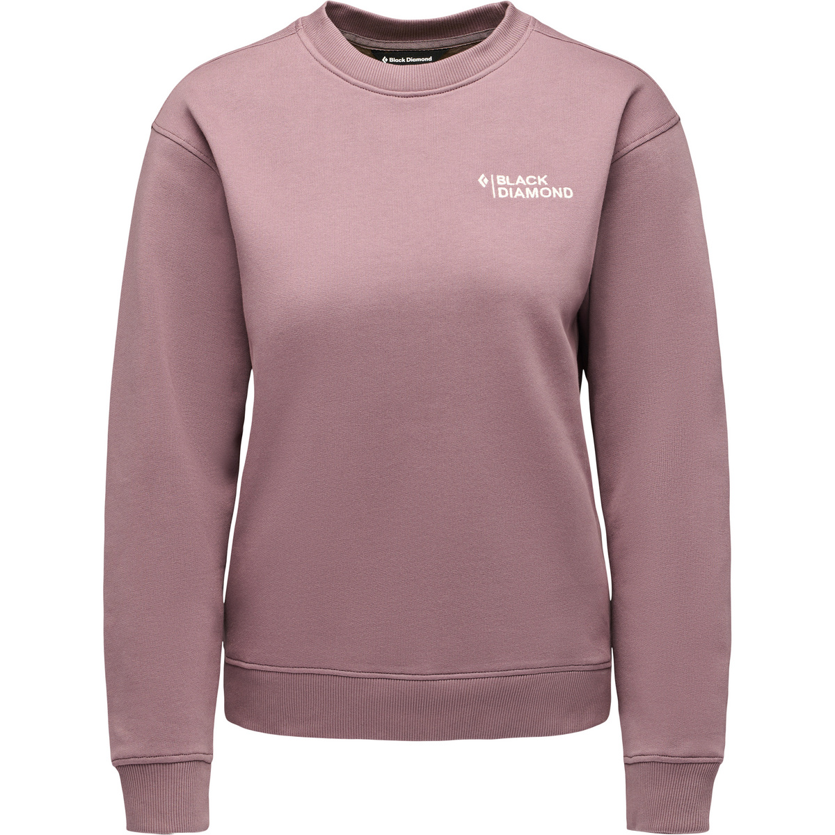 Image of Black Diamond Damen Mini Stacked Crewneck Pullover