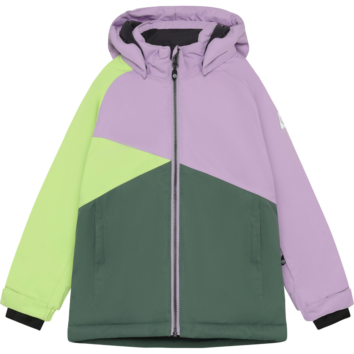 Image of Color Kids Kinder Colorblock Ski Jacke