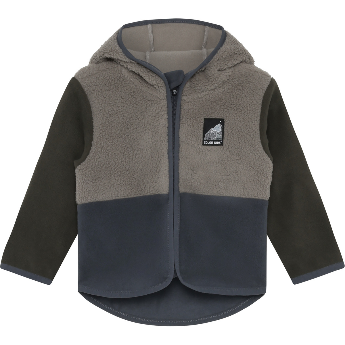 Image of Color Kids Kinder Baby Teddy Fleece Jacke