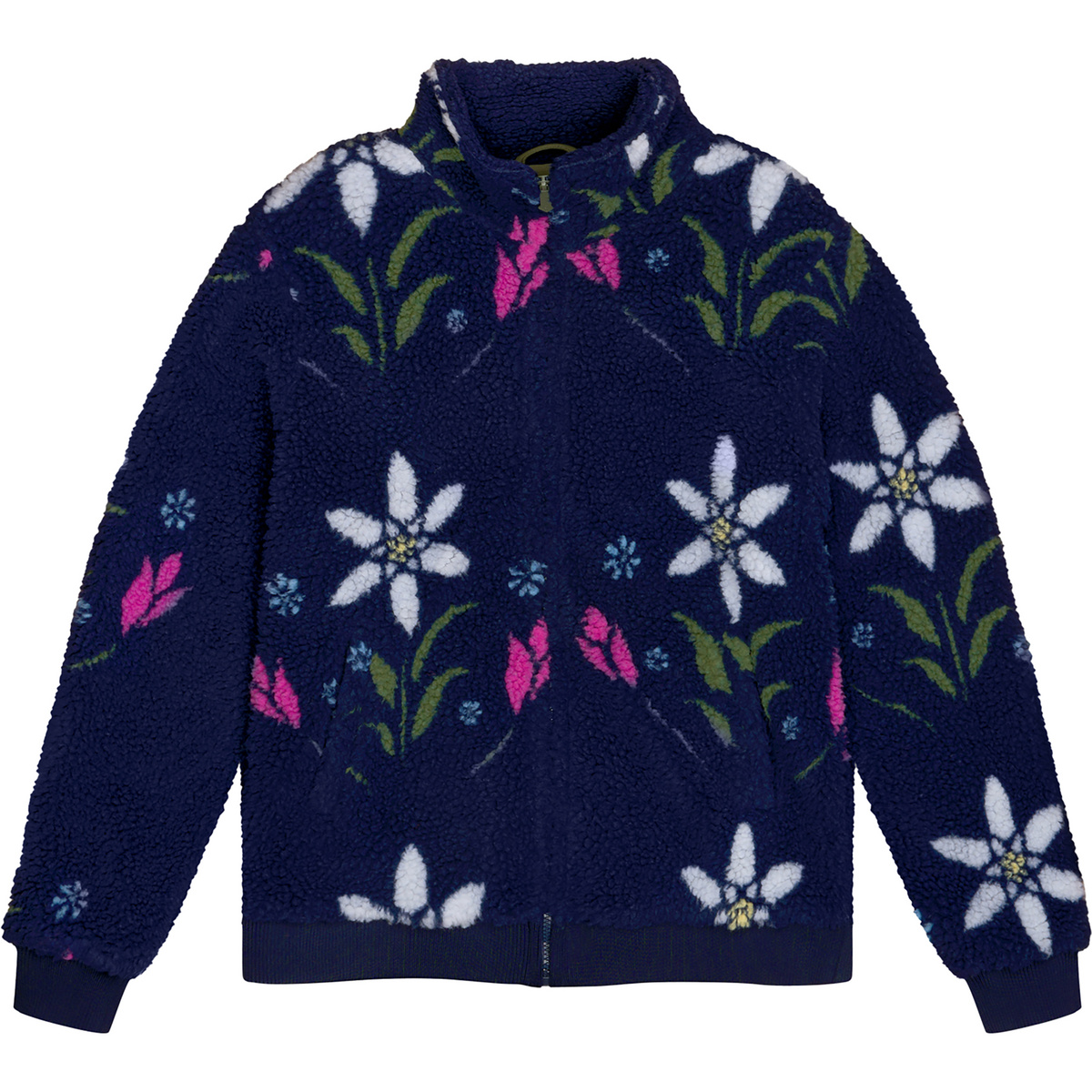 Image of Bavarian Caps Damen Eisblume Teddy Jacke