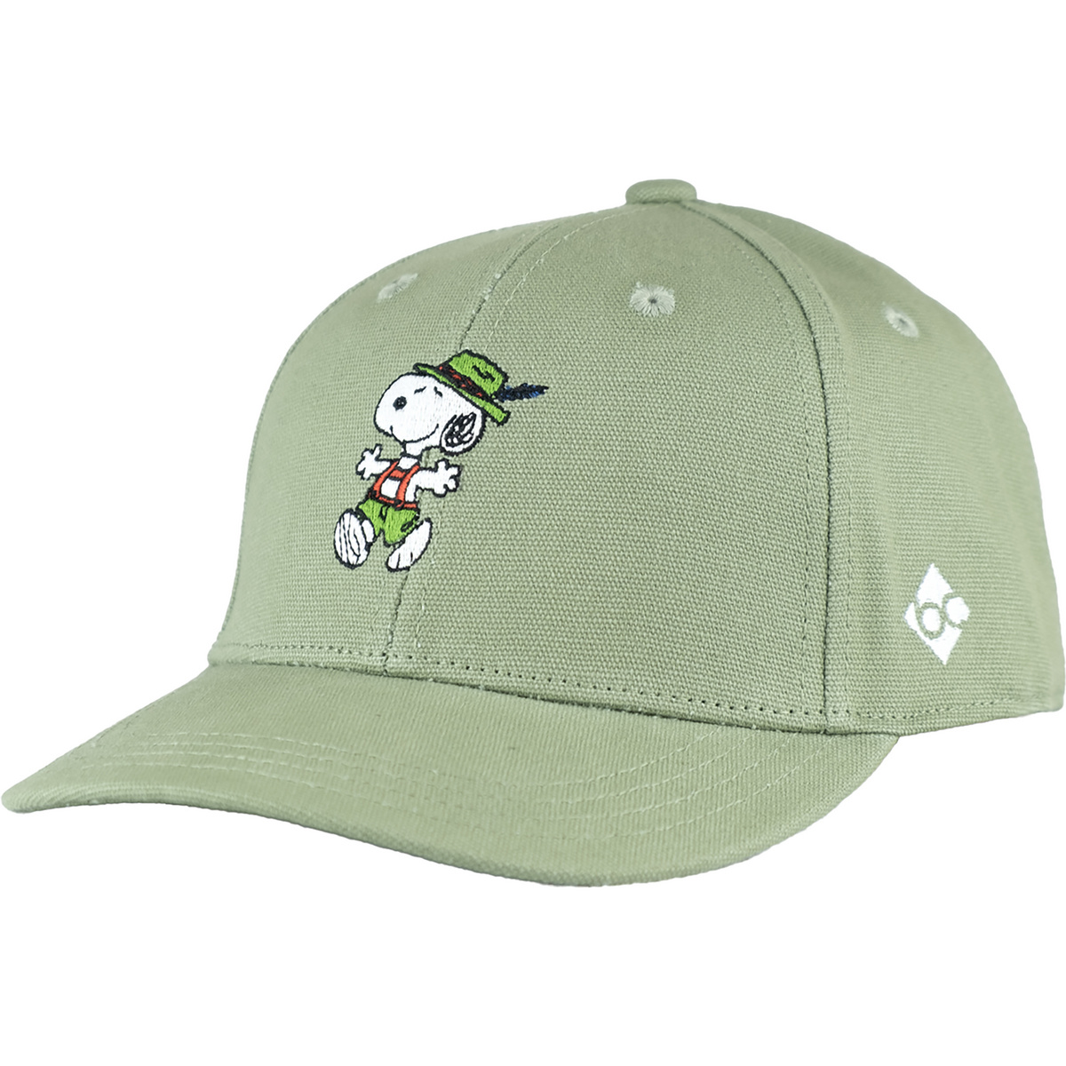 Image of Bavarian Caps Peanuts: Snoopy in Tracht Halfcurved Cap