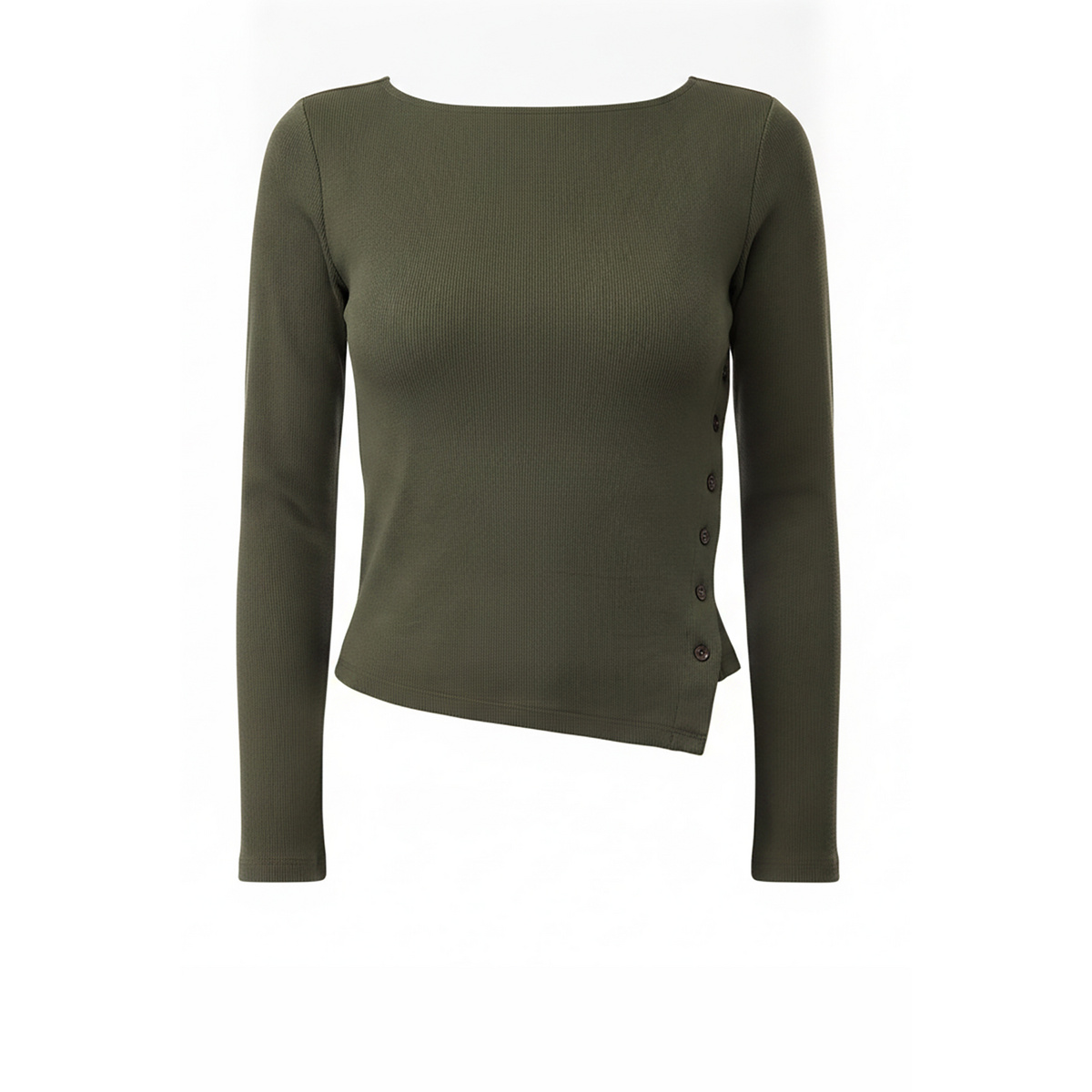 Image of Mandala Damen Side Button Longsleeve