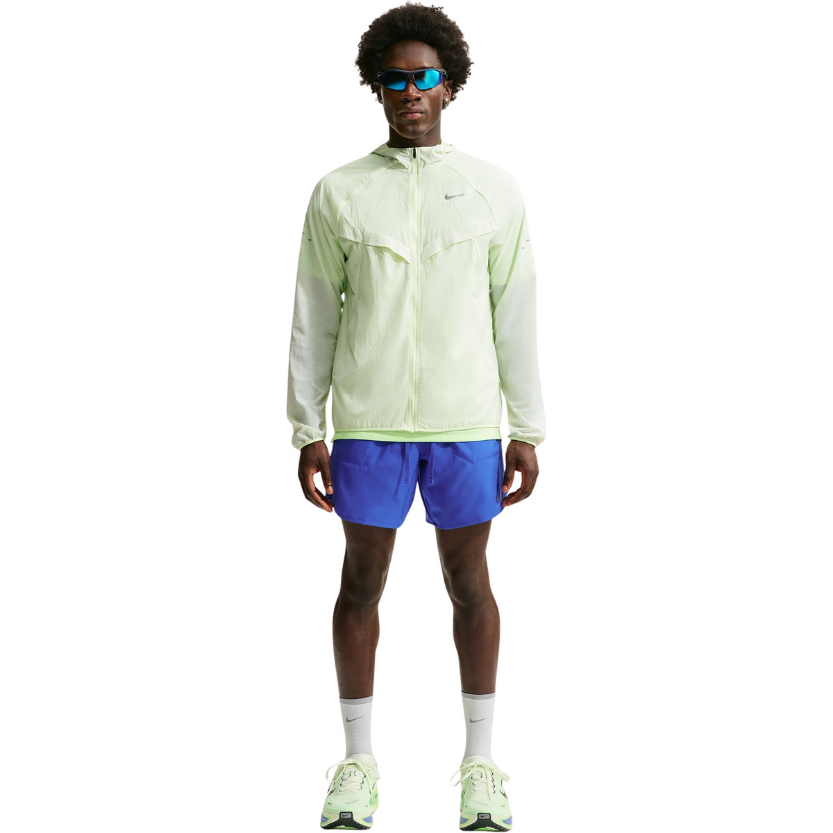 Nike Herren Df Stride 7in Bf Shorts (Größe L, hyper royal-reflective silv)