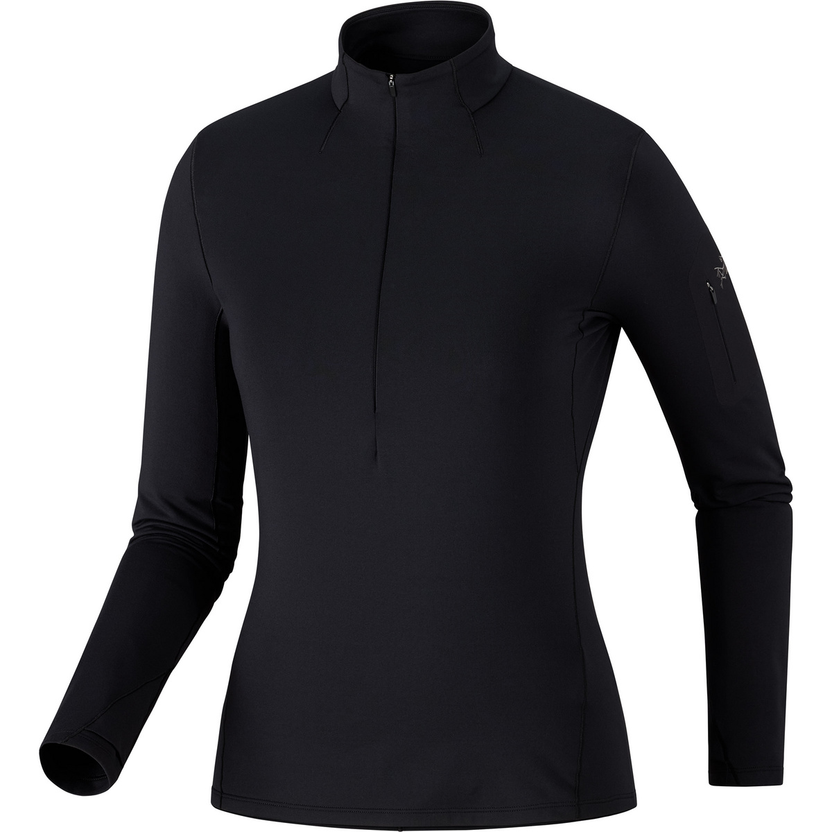 Image of Arc'teryx Damen Rho Zip Neck Pullover