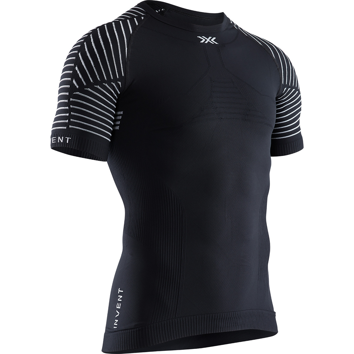 X-Bionic Herren Invent 4.0 LT T-Shirt (Größe XXL, schwarz)