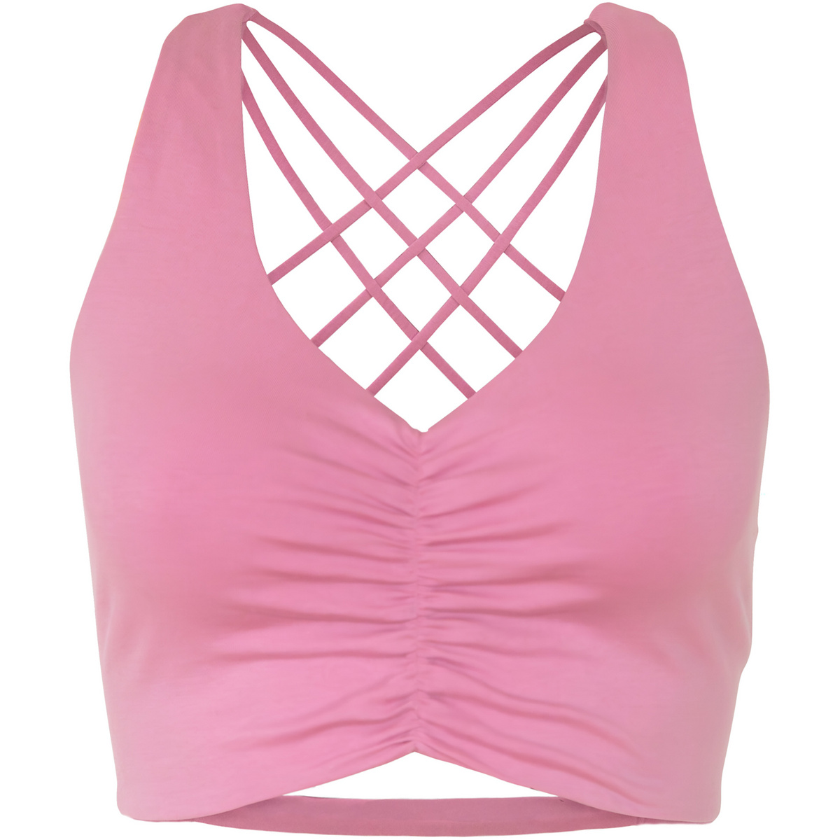 Jaya Damen Krissy Sport BH (Größe M, orchid pink)
