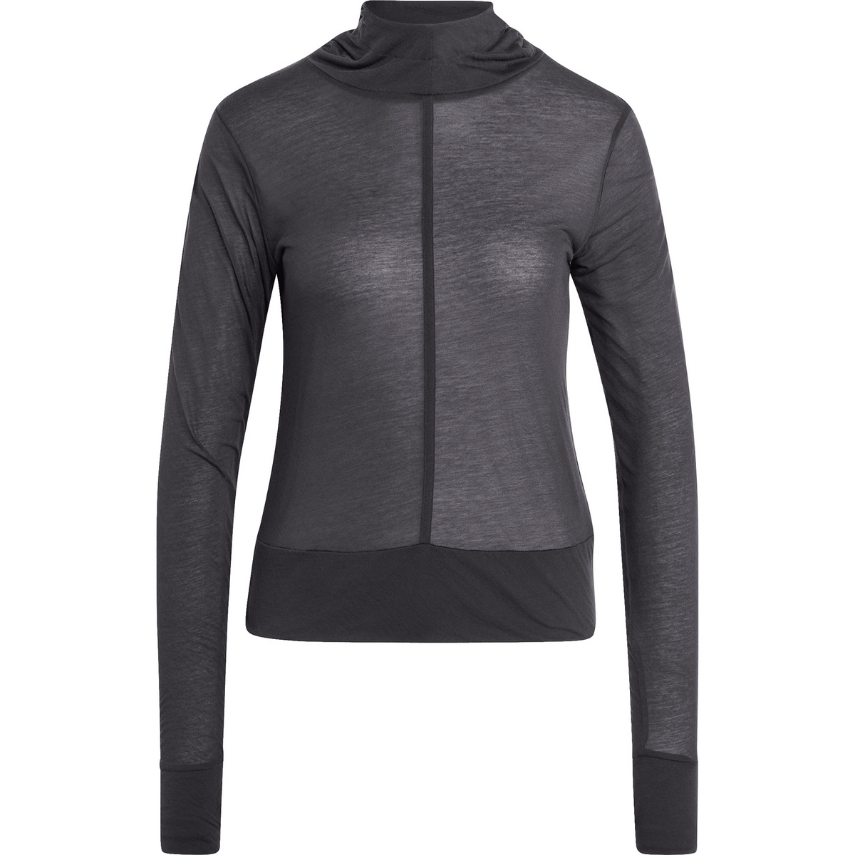 Image of adidas Damen Soft Lux Sheer Longsleeve