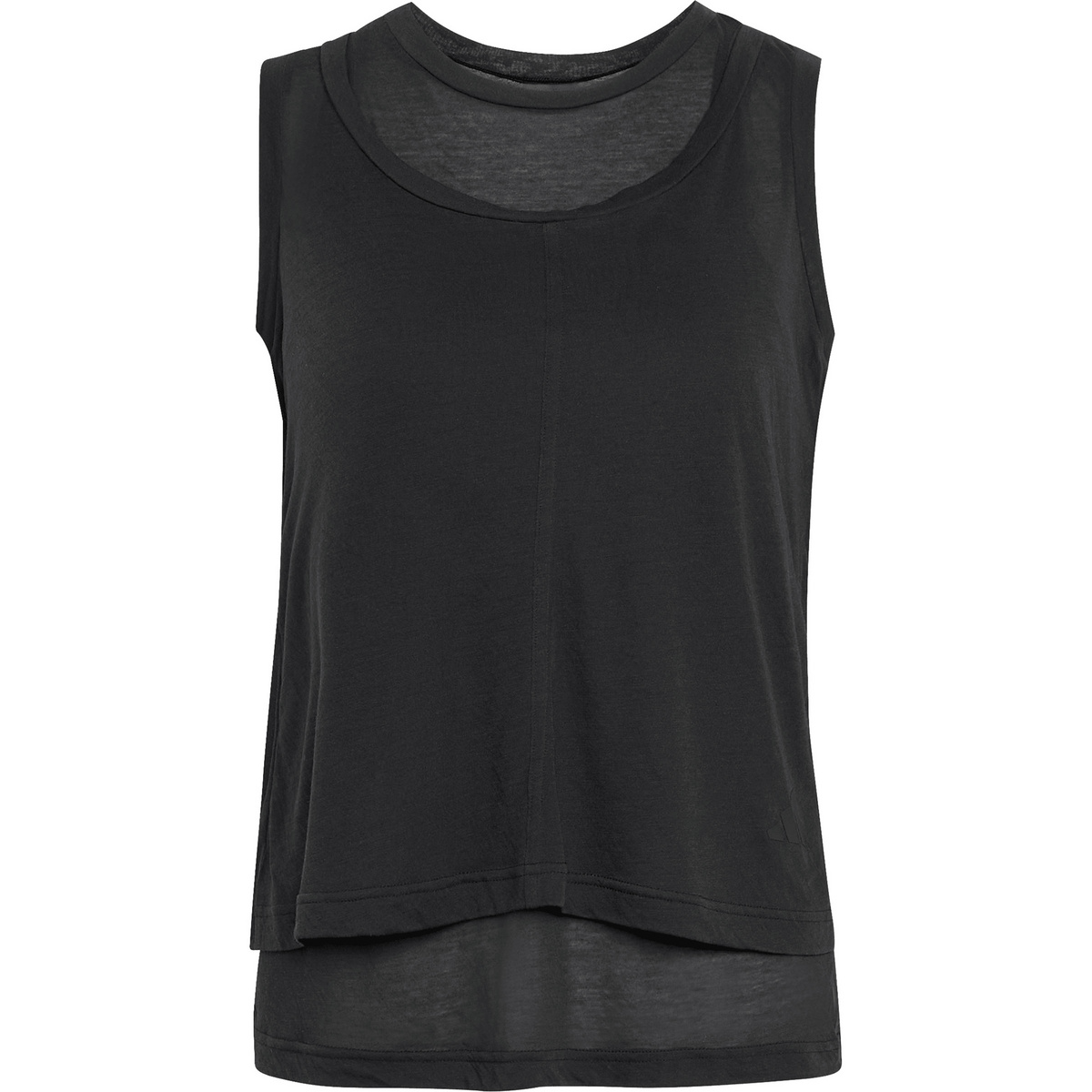 Image of adidas Damen Soft Lux Sheer Top