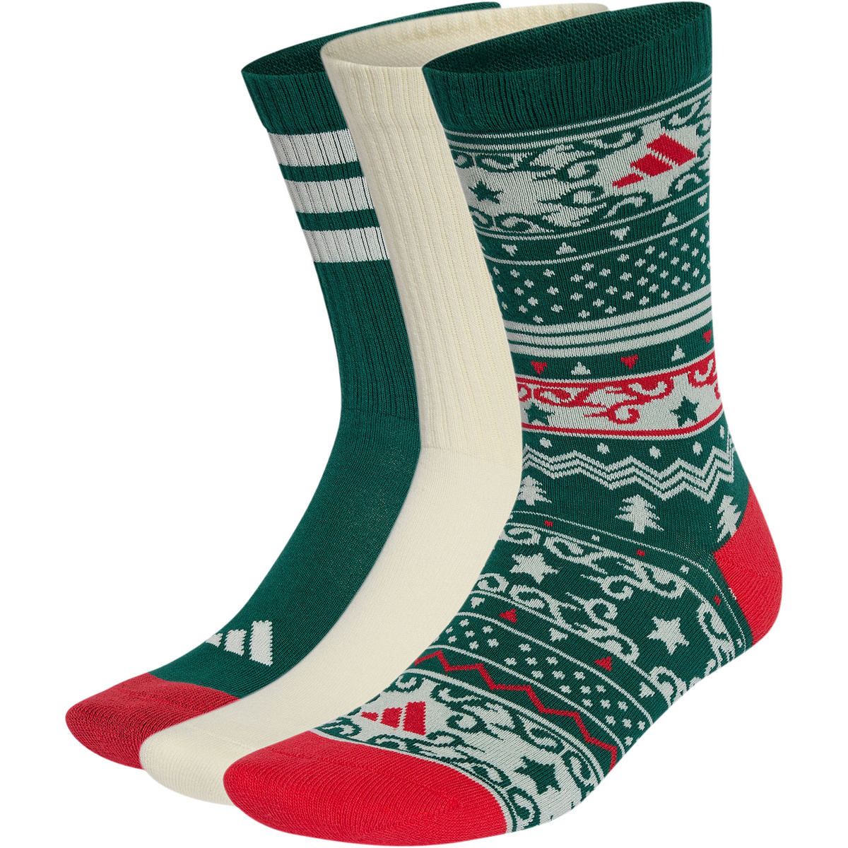 Image of adidas Christmas Graphic 3er Pack Socken