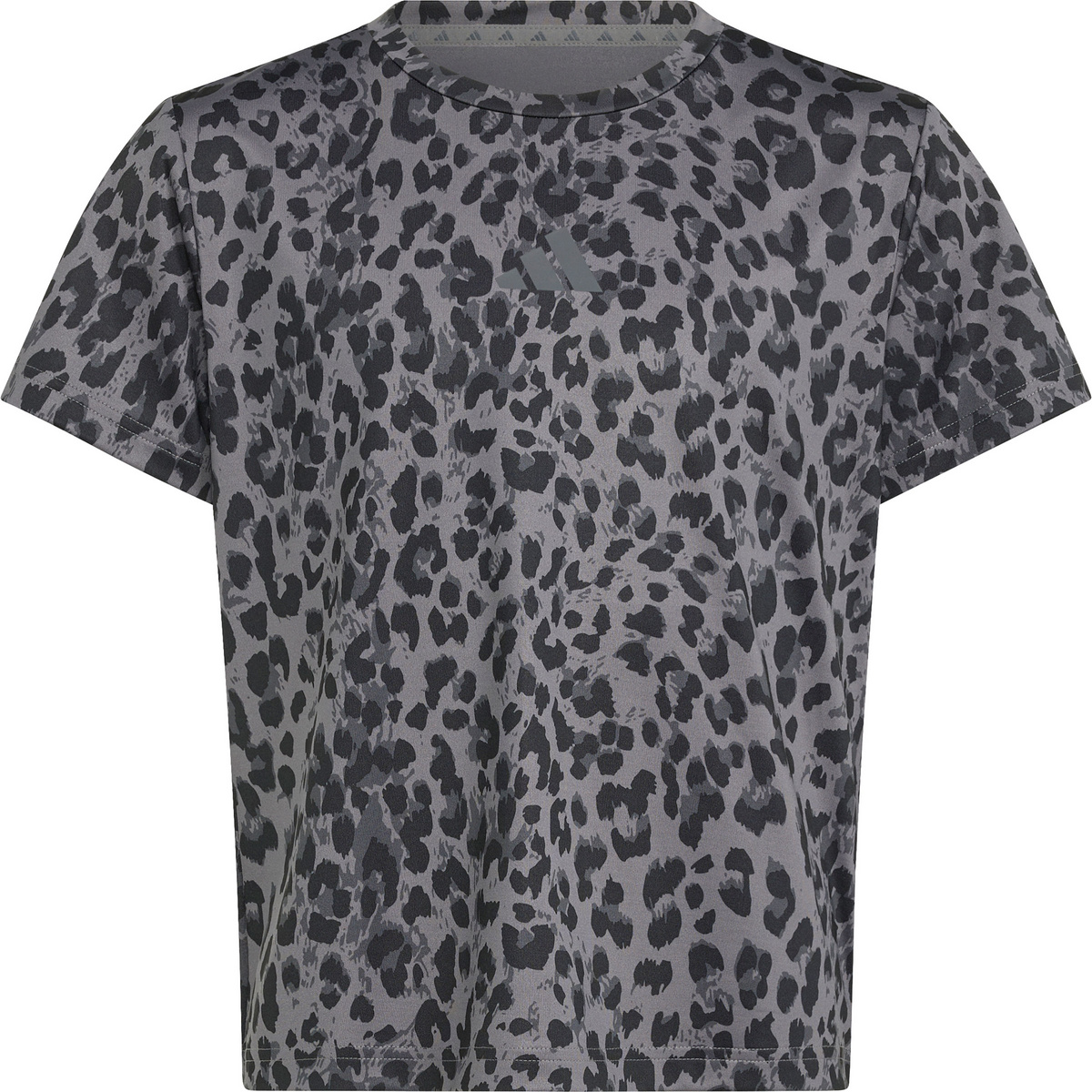 adidas Kinder Animal AOP T-Shirt (Größe 164, grau)