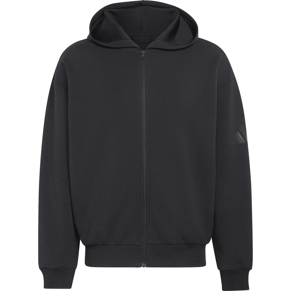 adidas Herren Soft Lux Zip Jacke (Größe S, grau)