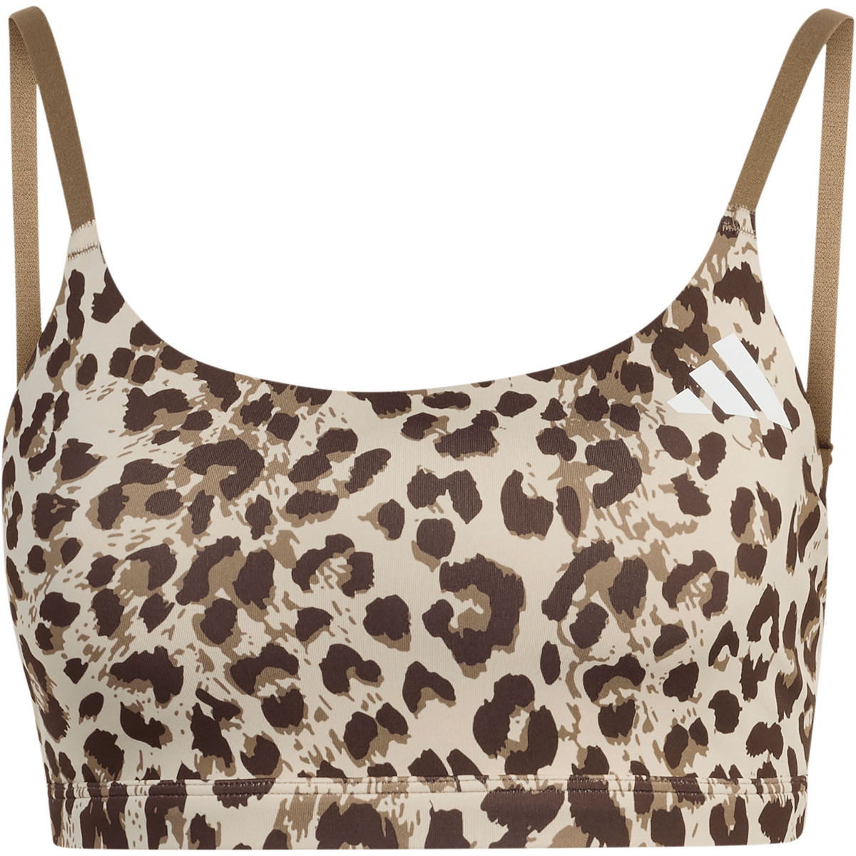 Image of adidas Damen Optime Essentials Leopard Light Support Sport BH
