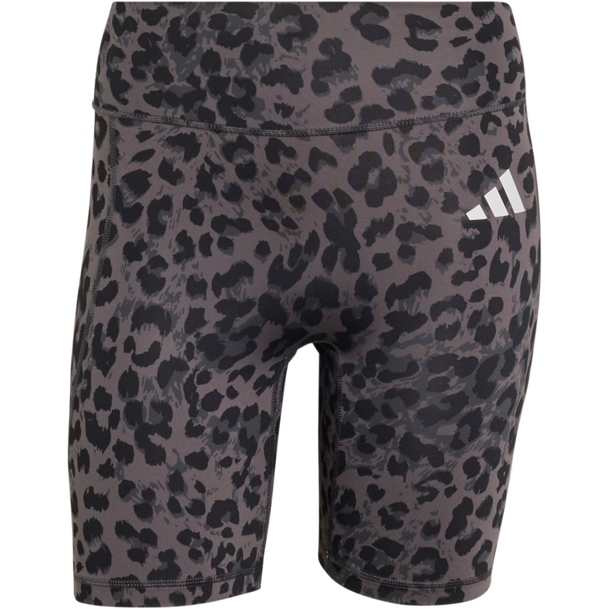 Image of adidas Damen Optime Essentials Leopard 7" Tights