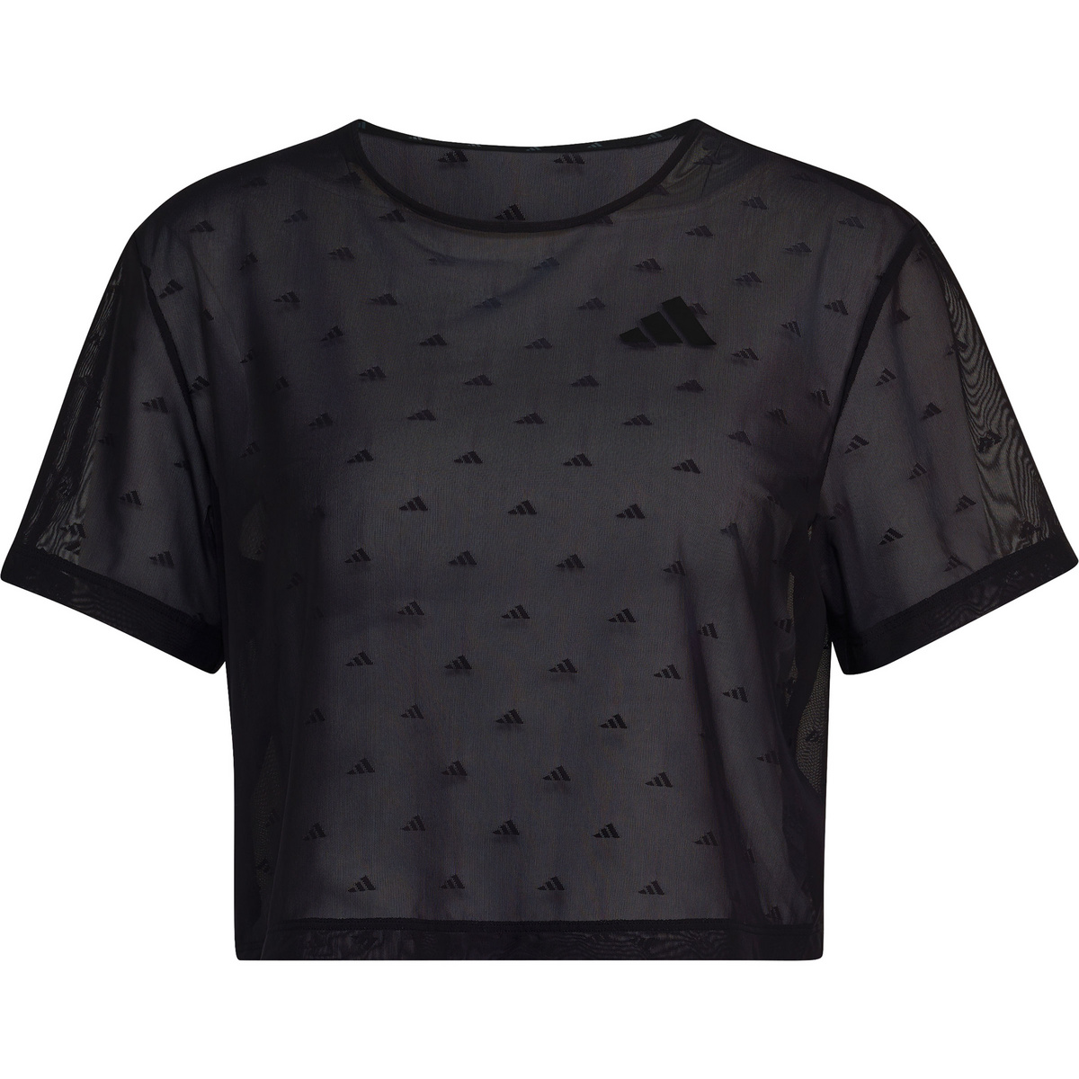 Image of adidas Damen PrimeLift Essentials Workout Boxy Mesh T-Shirt
