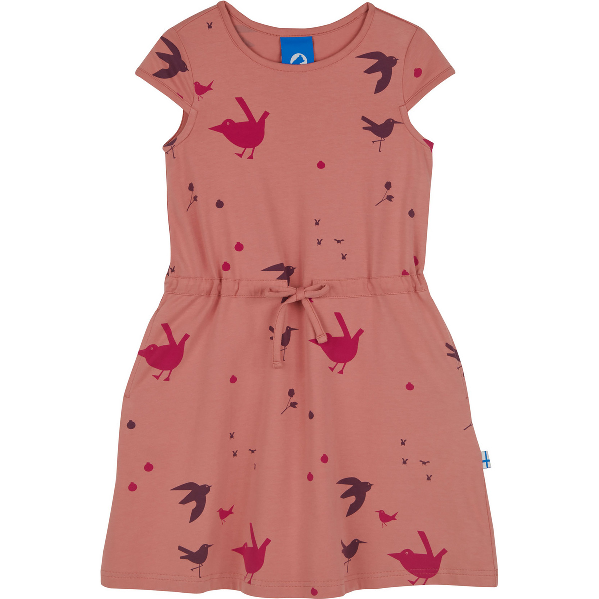 Finkid Kinder Kirkas Kleid (Größe 130 , terra cotta)