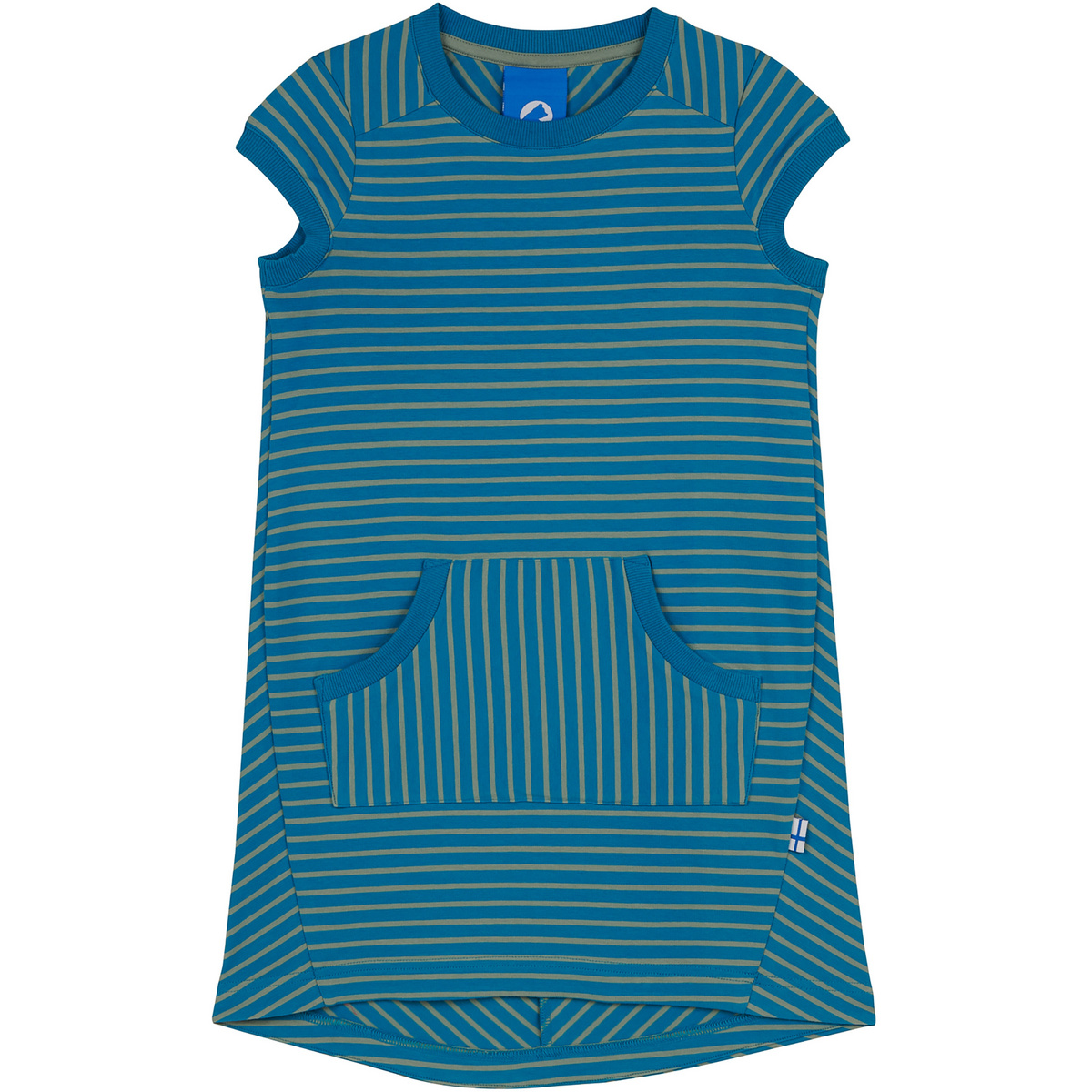 Finkid Kinder Keidas Kleid (Größe 120 , blau)