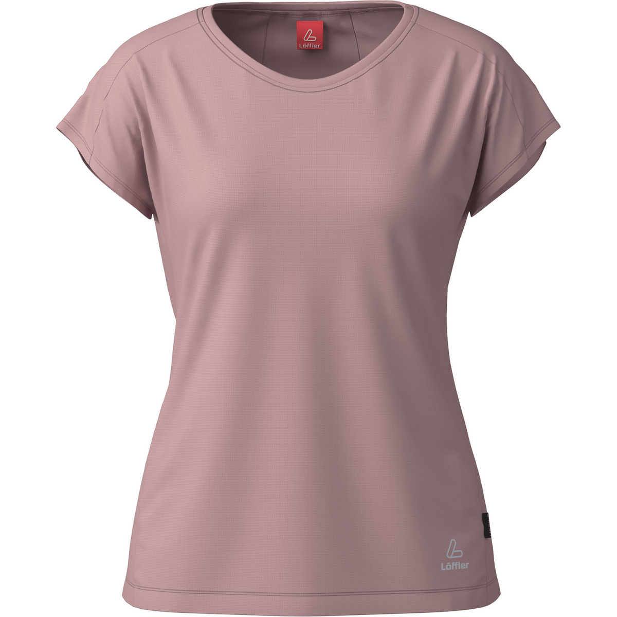 Löffler Damen Loose T-Shirt (Größe 3XL, rosa)