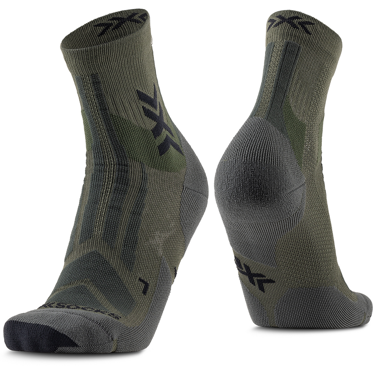 X-Bionic Hike Discover Ankle Socken (Größe 45 , beige)