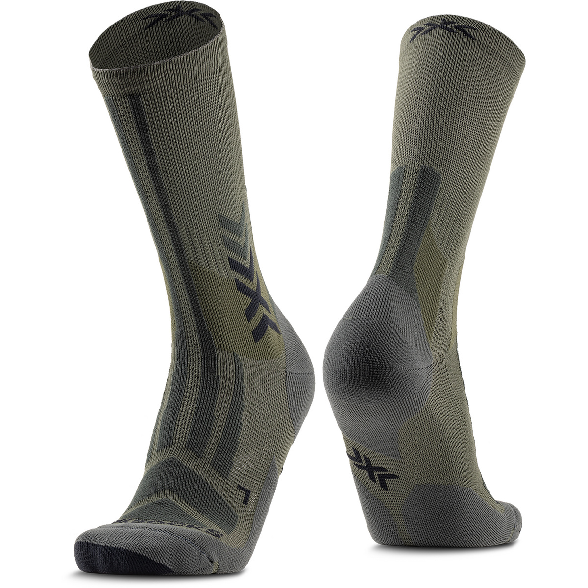 X-Bionic Hike Discover Crew Socken (Größe 45 , weiss)