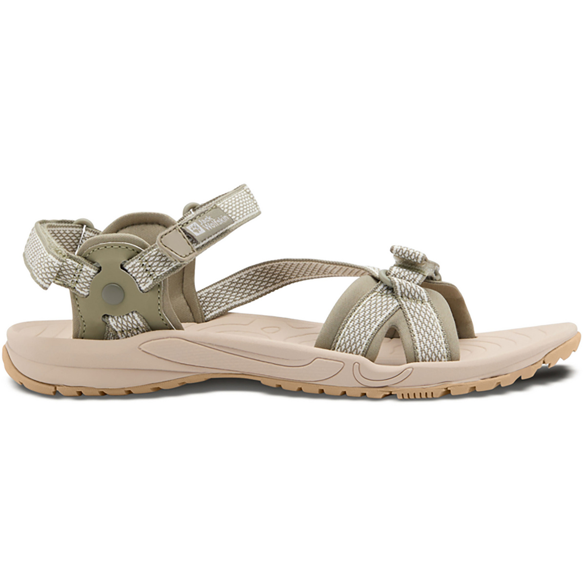 Jack Wolfskin Damen Lakewood Ride Sandale (Größe 42, grau)