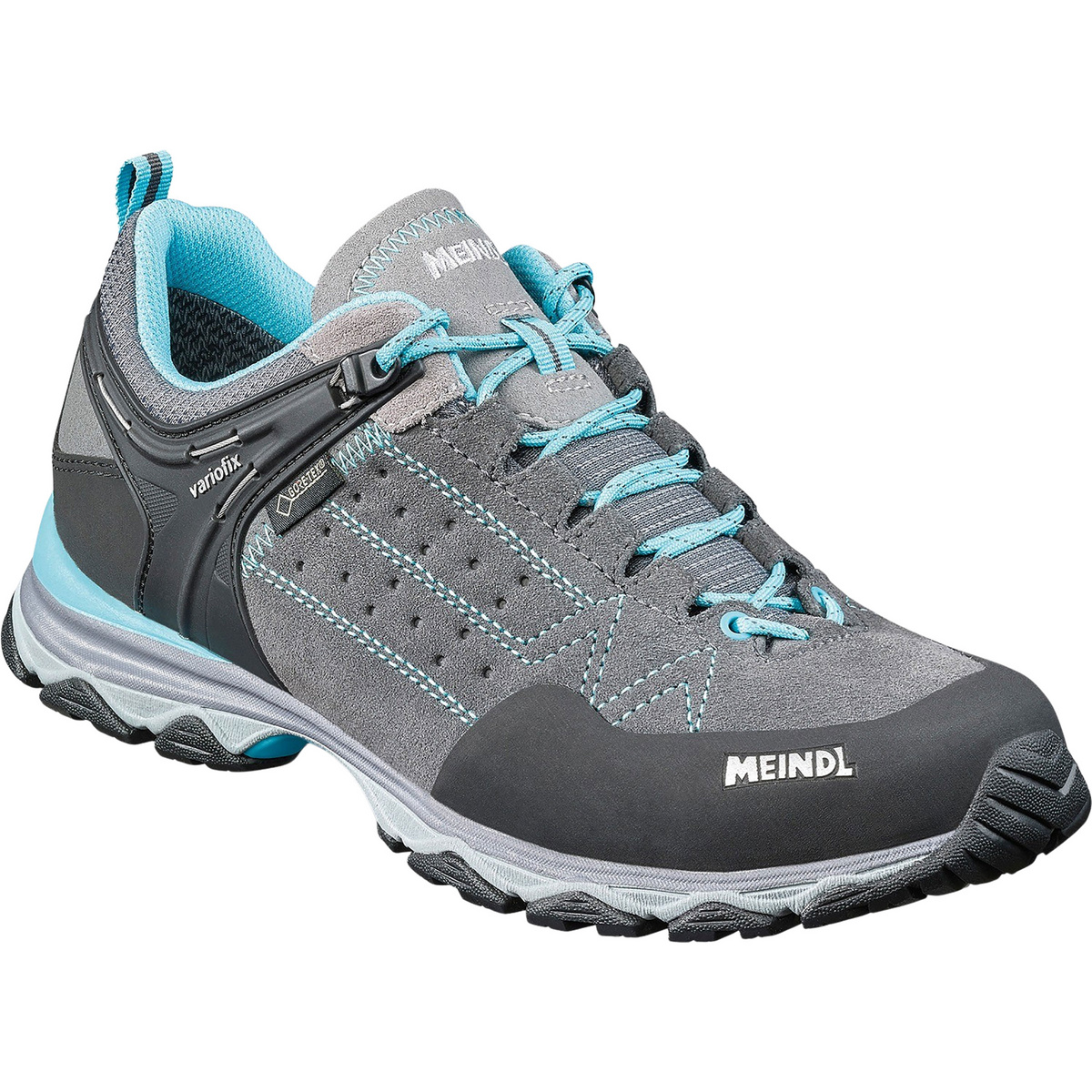 Meindl Donna Scarpe Ontario GTX (Taglia 39.5, Grigio)
