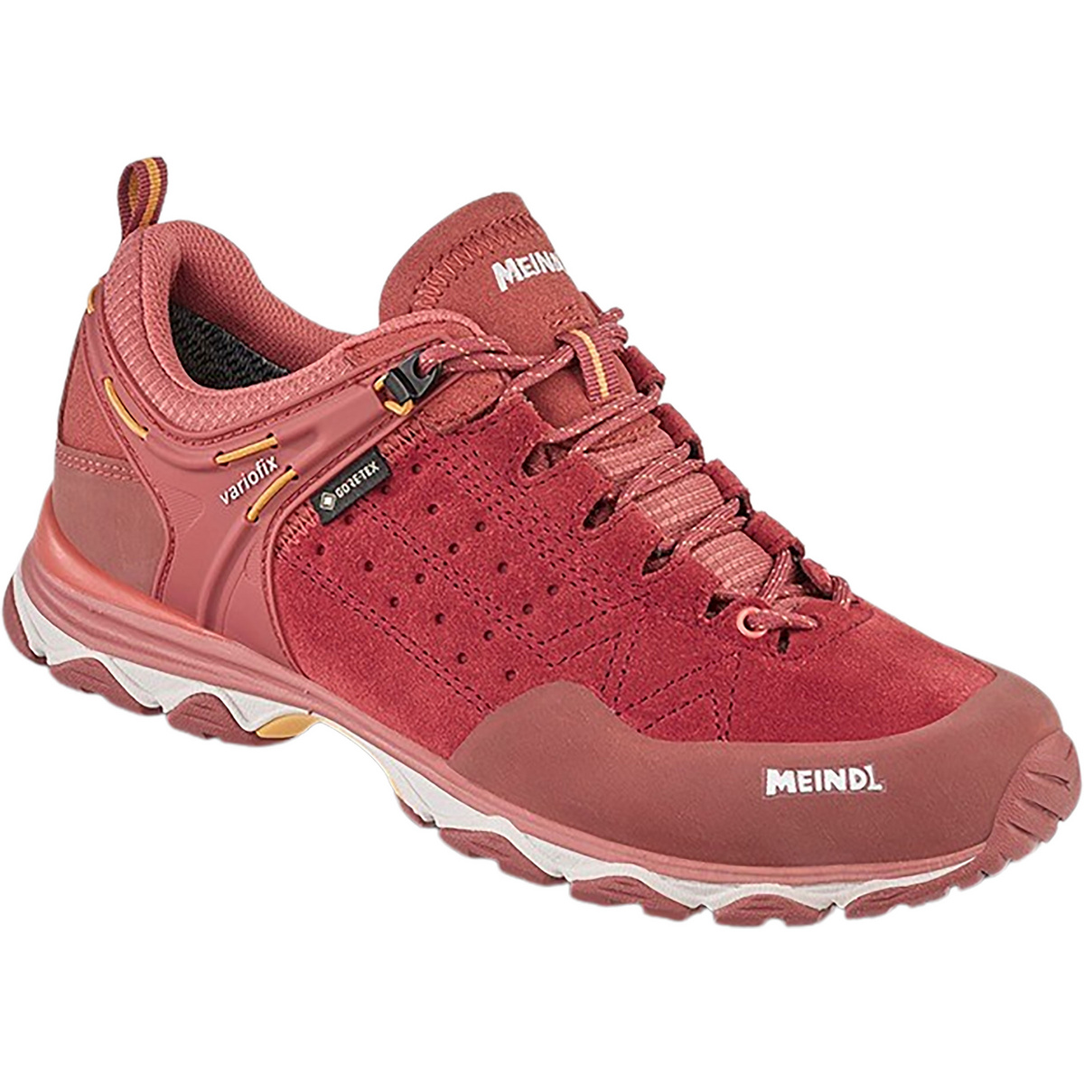 Meindl Donna Scarpe Ontario GTX (Taglia 39.5, Rosso)