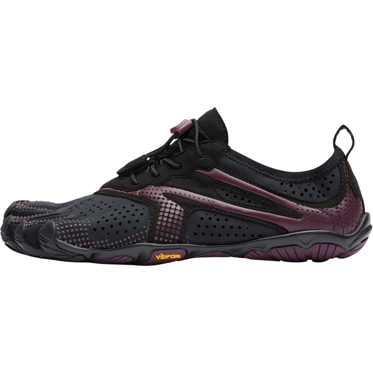 Vibram Damen V-Run Schuhe (Größe 37, schwarz)