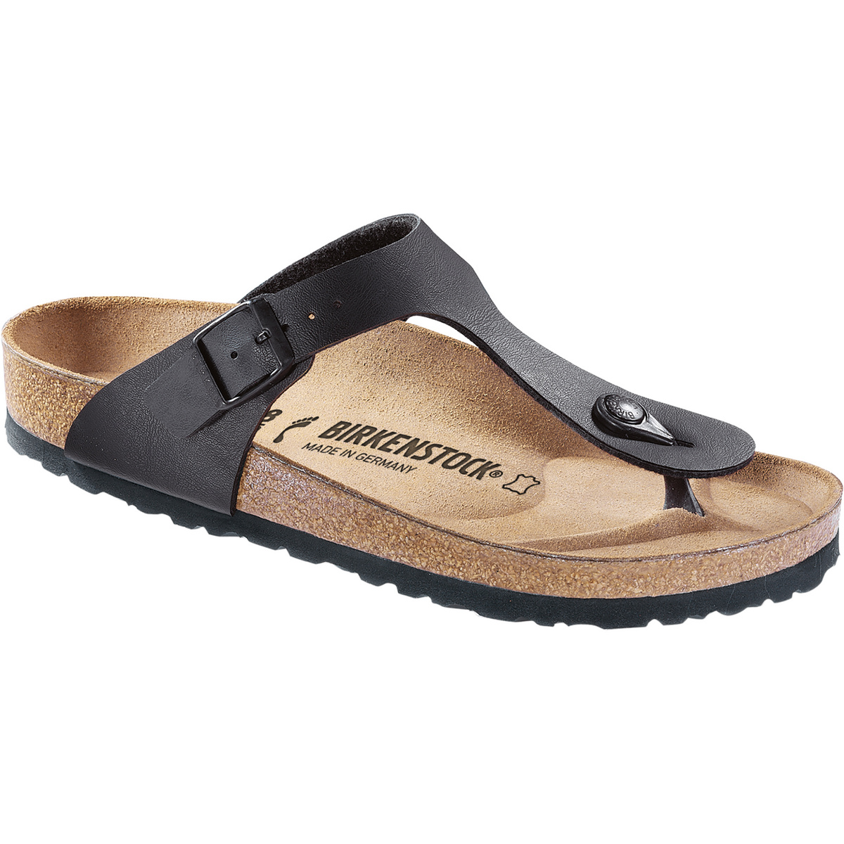 Birkenstock Sandali Gizeh Core (Taglia 44, Nero)