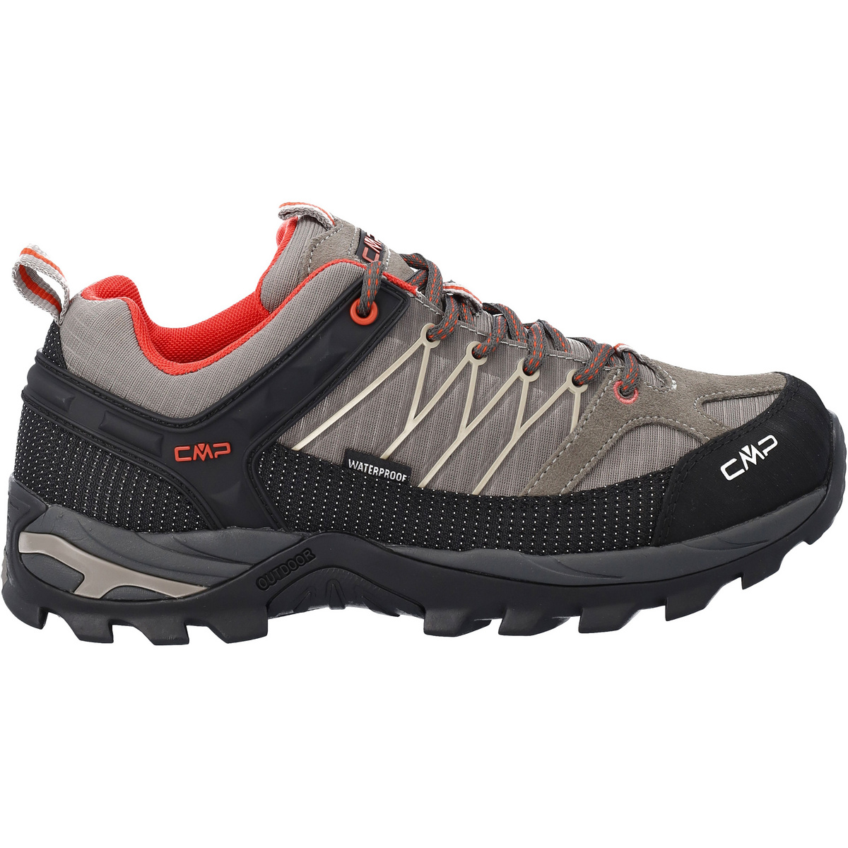 CMP Uomo Scarpe Rigel Low WP (Taglia 39, Beige)