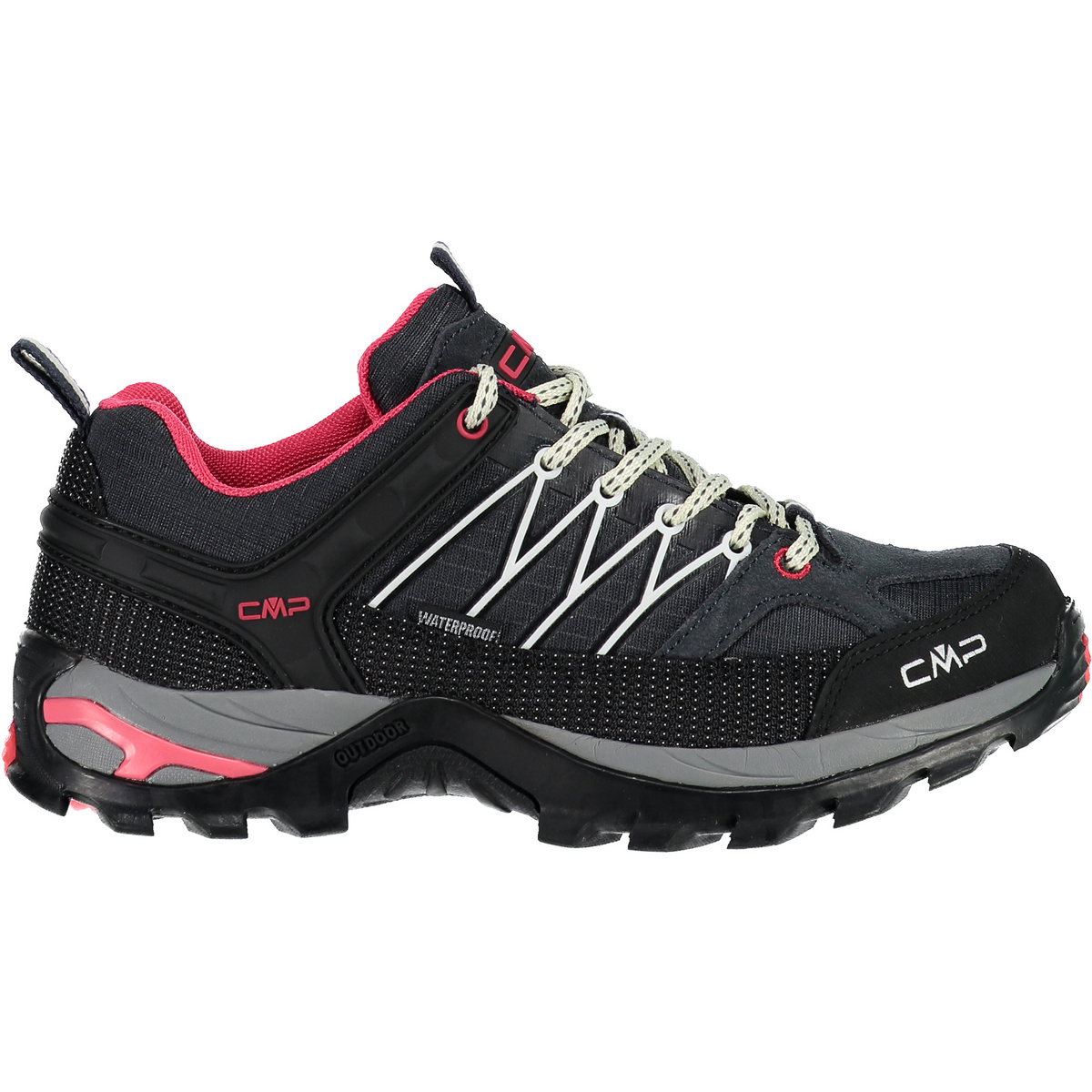 CMP Donna Scarpe da escursionismo Rigel Low (Taglia 37, Grigio)