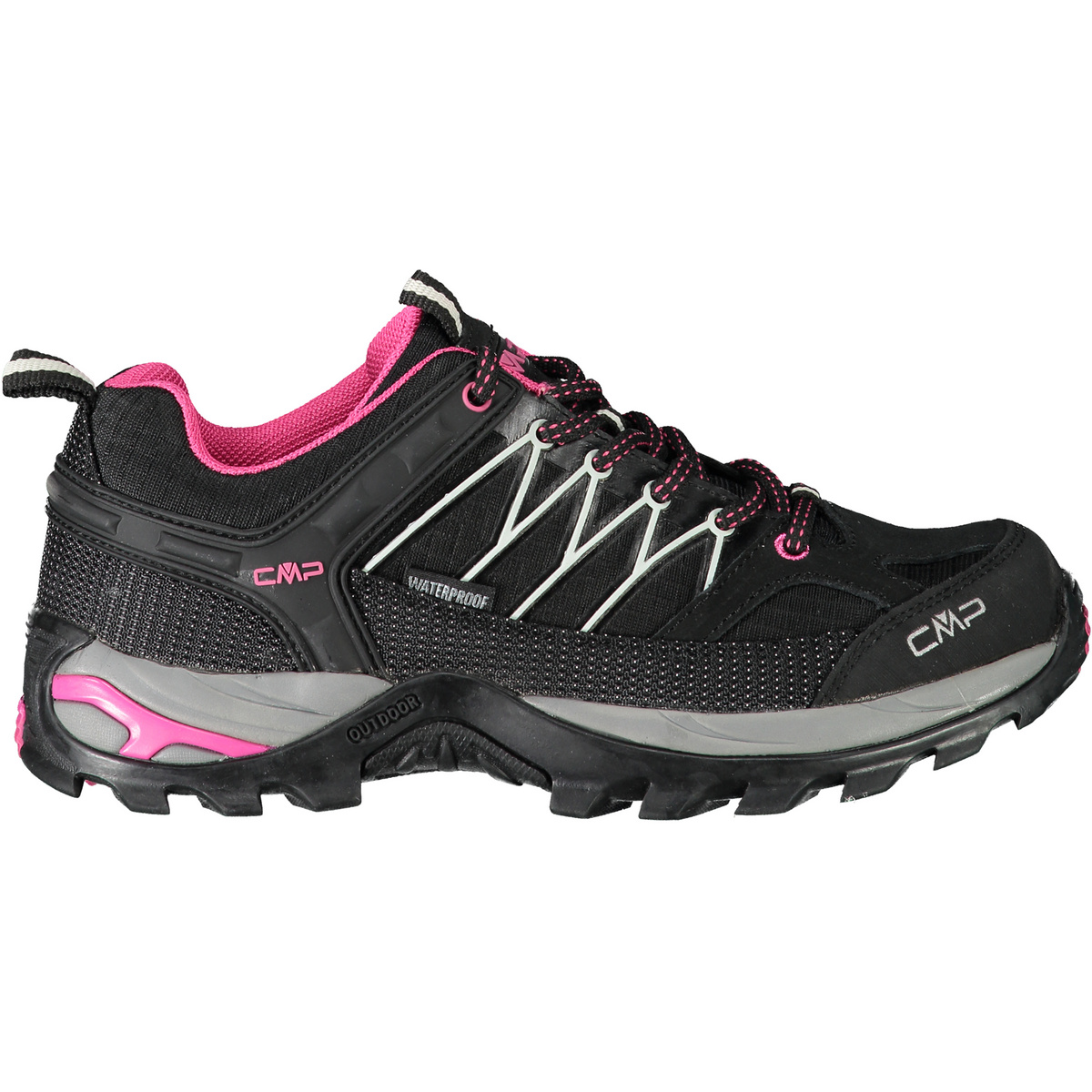 CMP Damen Rigel Low WP Schuhe (Größe 37, schwarz)