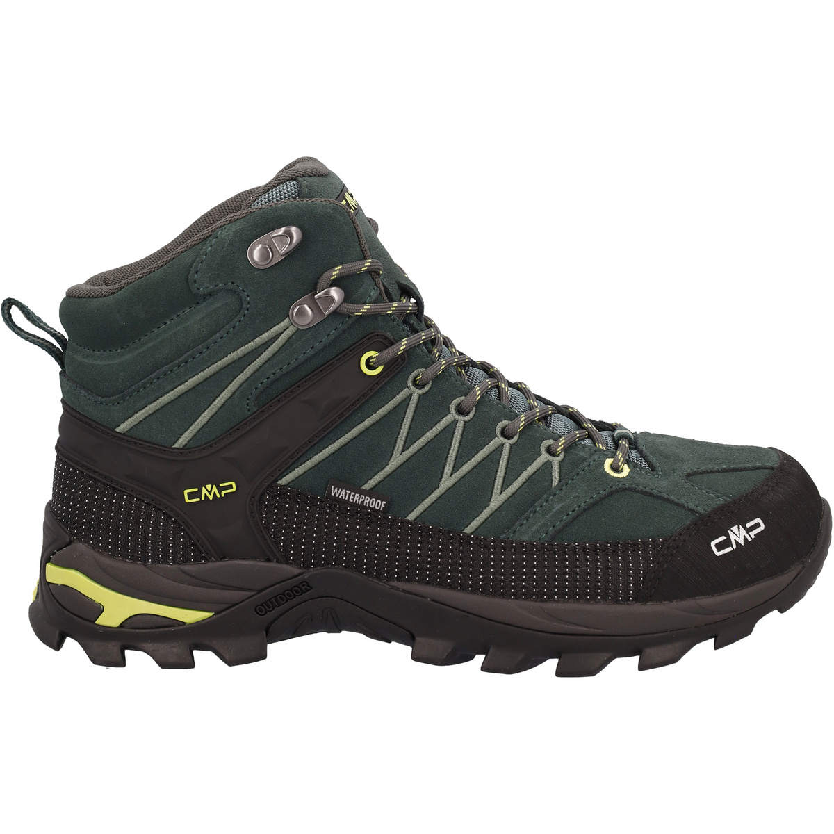 CMP Herren Rigel MID WP Schuhe (Größe 44, gruen)