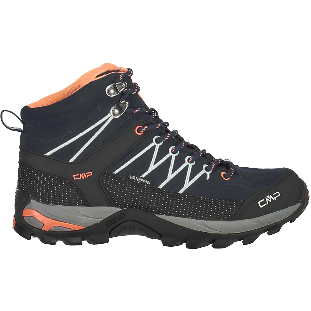 CMP Damen Rigel MID WP Schuhe (Größe 44, schwarz)