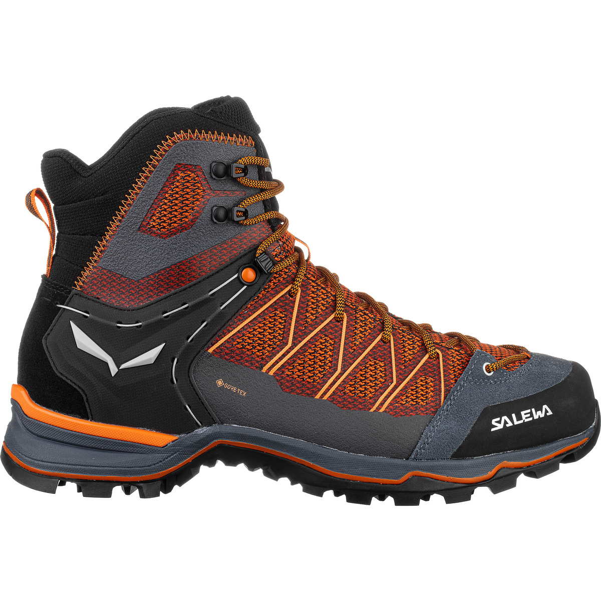 Salewa Uomo Scarpe MTN Trainer Lite Mid GTX (Taglia 42, Arancione)