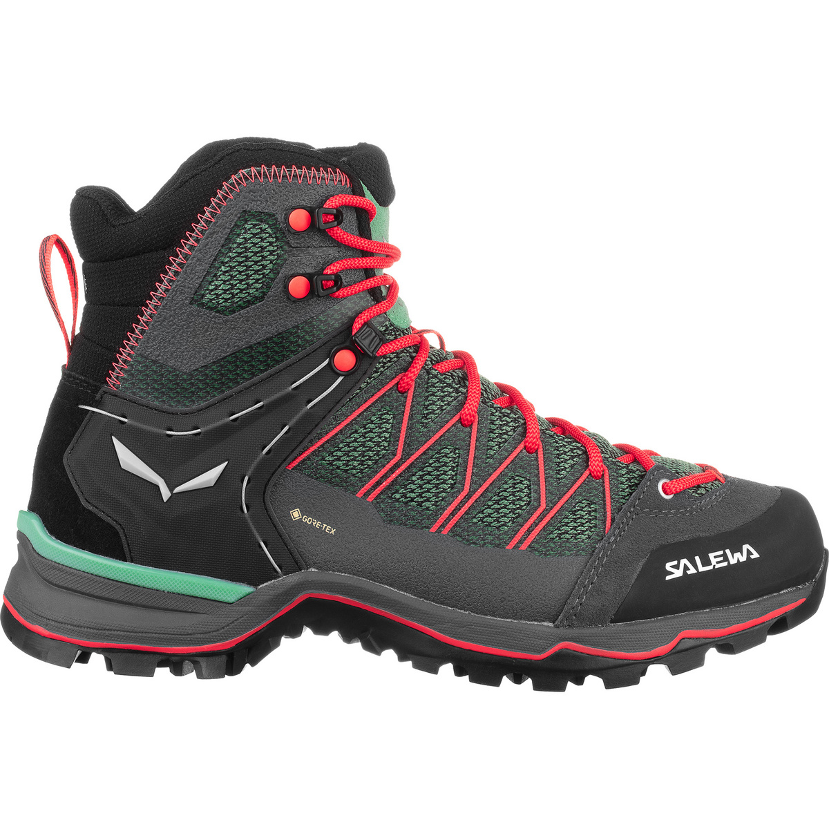 Salewa Damen MTN Trainer Lite Mid GTX Schuhe (Größe 36.5, tuerkis)