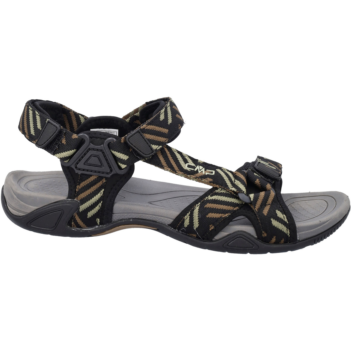 CMP Uomo Sandali Hamal Hiking (Taglia 44, Nero)
