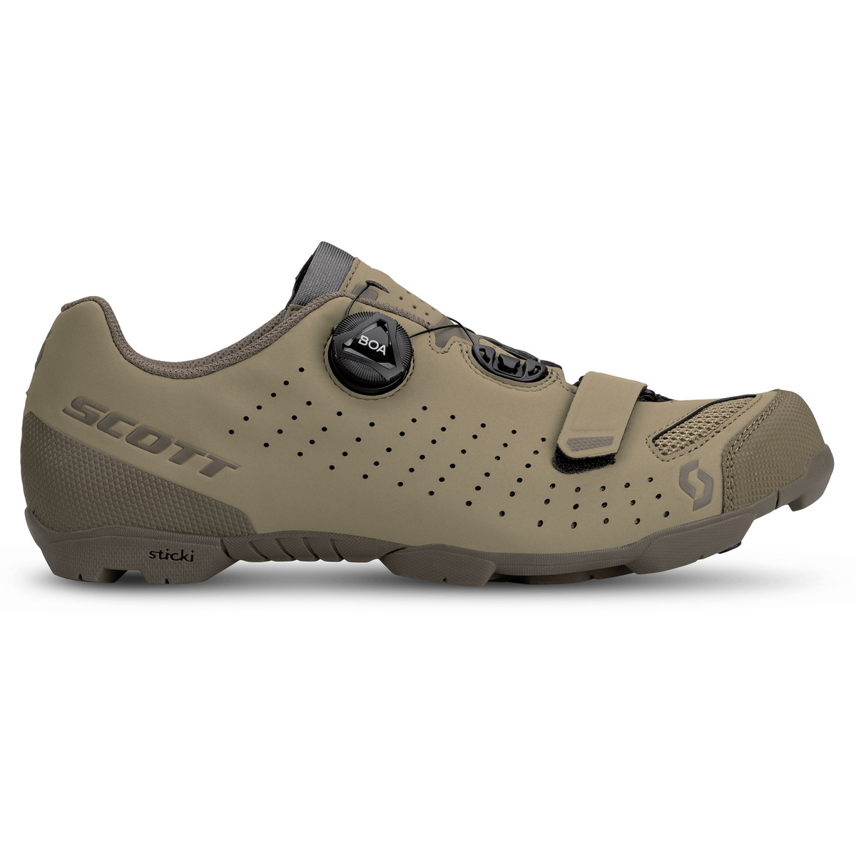 Scott Herren MTB Comp Boa Radschuhe (Größe 47, braun)