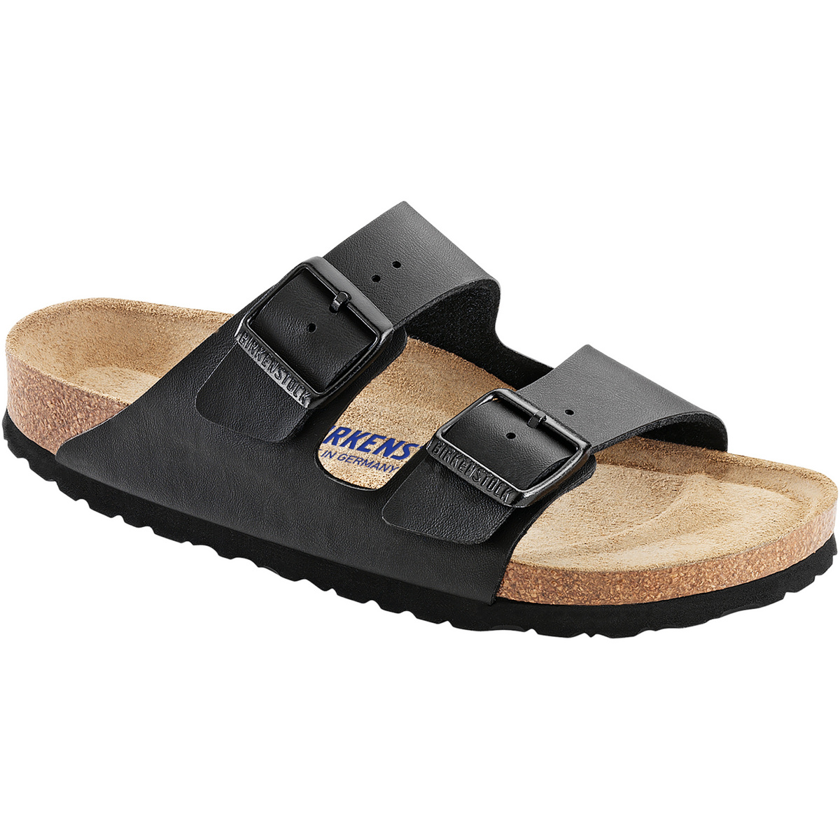 Birkenstock Sandale Arizona BF Soft Schmal (taille 45, Noir)