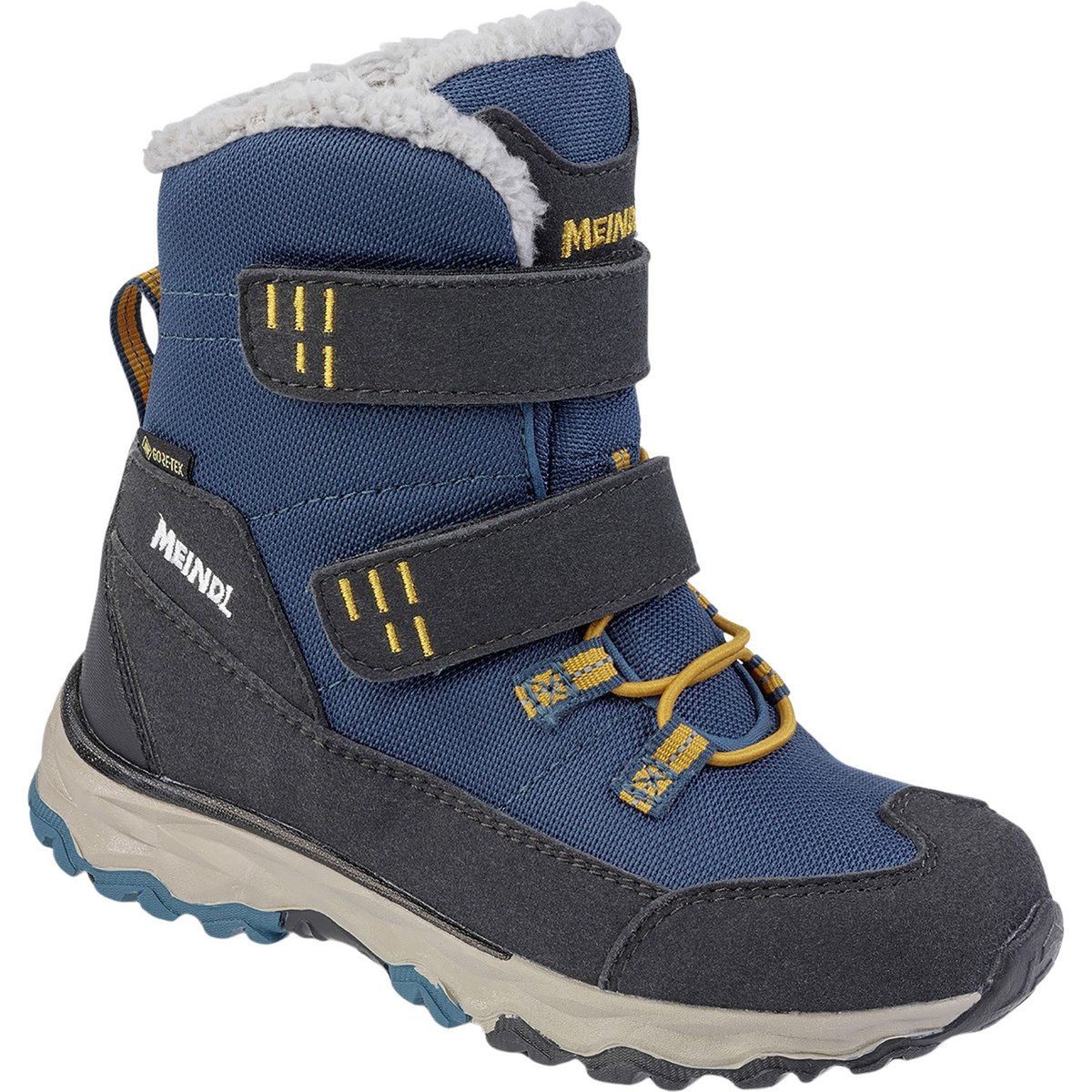 Meindl Kinder Altino Junior GTX Schuhe (Größe 37, blau)