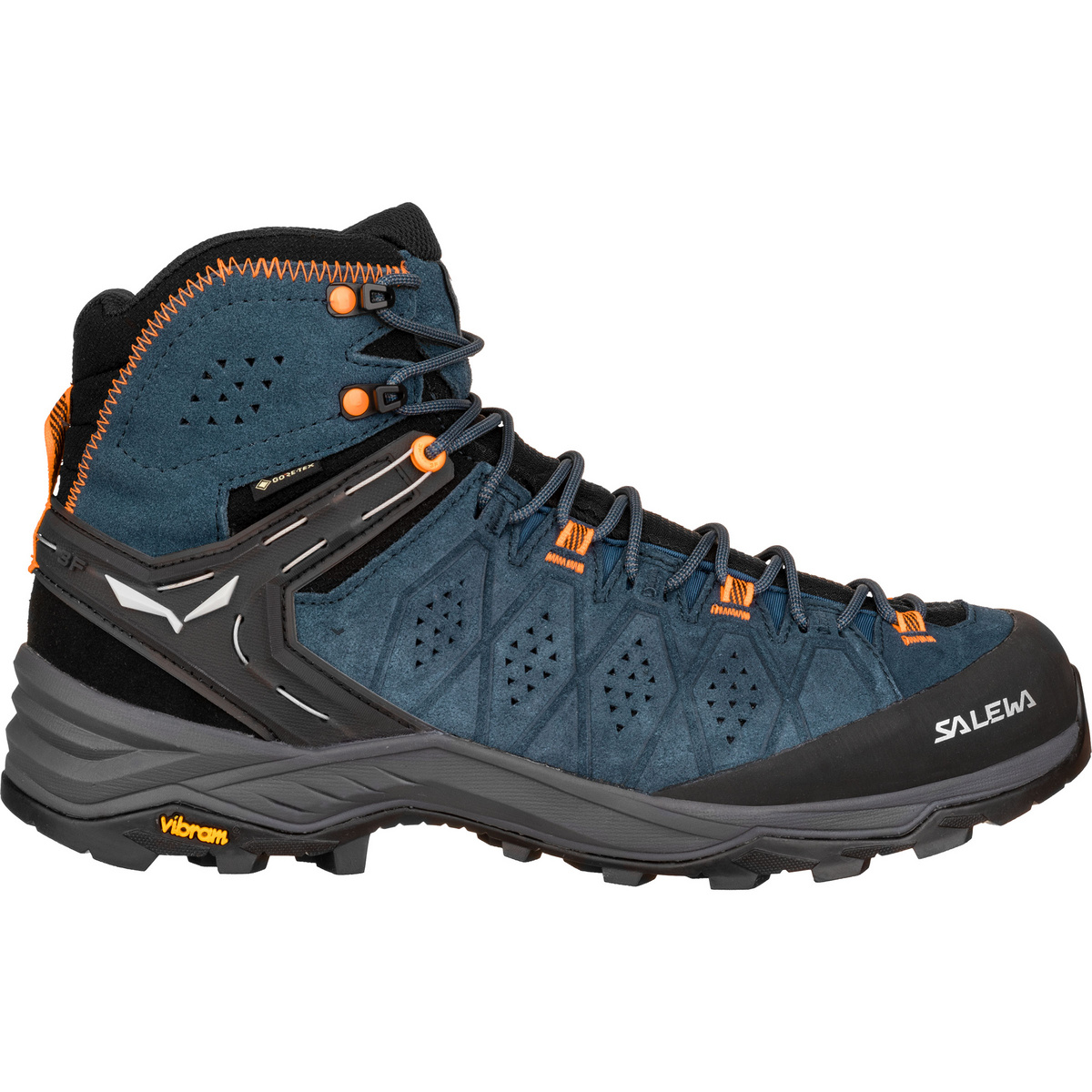 Salewa Uomo Scarponcini Alp Trainer 2 Mid GTX (Taglia 42, Blu)