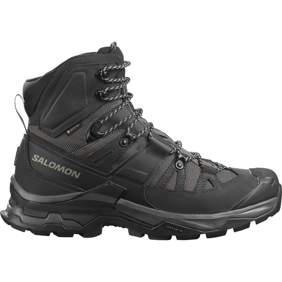 Salomon Herren Quest 4 GTX Schuhe (Größe 44.5, schwarz)